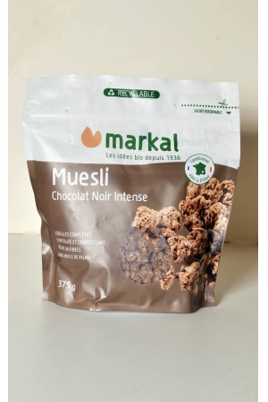 Muesli croustillant chocolat noir intense bio - Markal