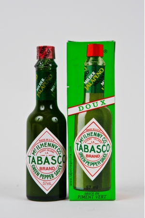 Sauce pimentée Jalapeno vert TABASCO : le flacon de 60 mL à Prix