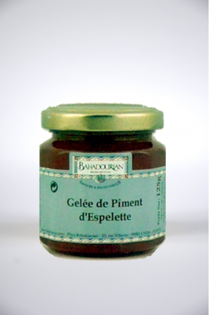 Gelée au Coulis de  Piment d'Espelette