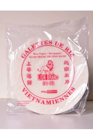 Rice Paper / Galettes de Riz (22cm-400g) - Little Asia