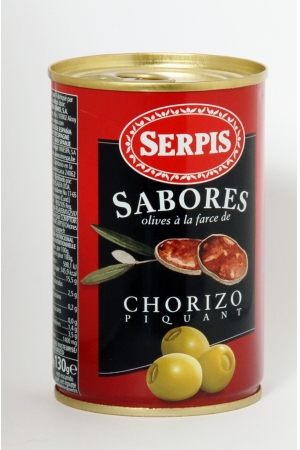 Olives Vertes Farcies au Chorizo