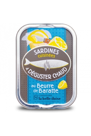 Sardines Cuisinées au Beurre de Baratte 