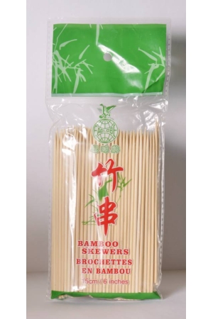 Brochettes en Bambou 15cm