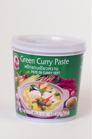 Pâte de Curry Vert Thaï: Bahadourian, Pâte de Curry Vert Thaï Pot 195g,  Epices